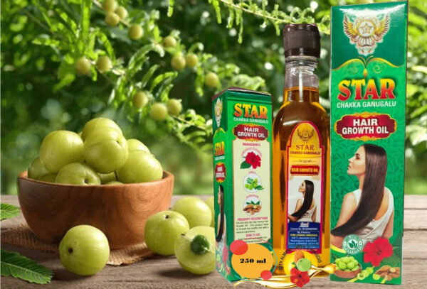 STAR CHAKKA GANUGALU HAIR GROWTH OIL (250 ml )