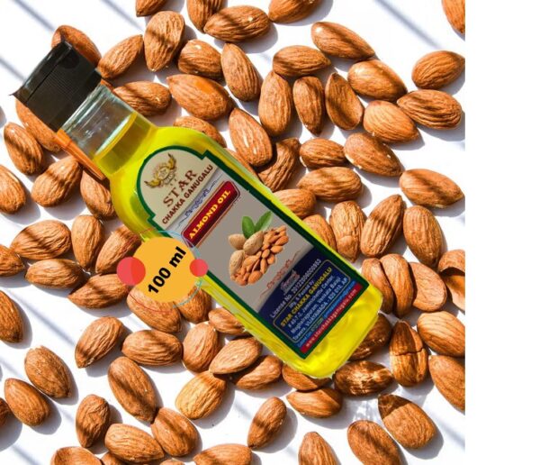 STAR CHAKKA GANUGALU ALMOND / BADAM OIL-( 100 ml )